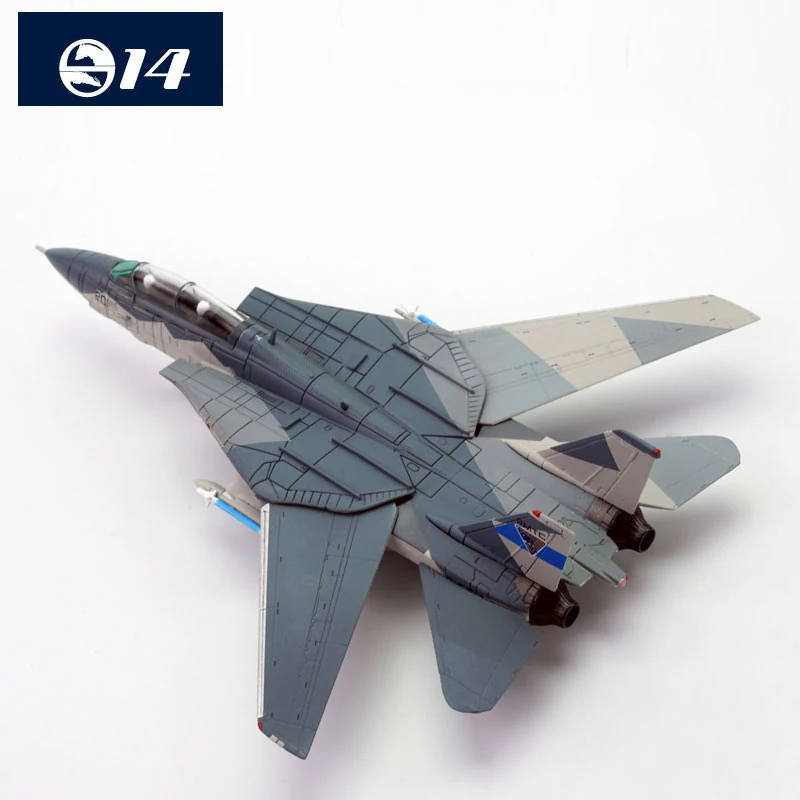 

Diecast 1:72 Scale U.S. Navy F-14A Tomcat Fighter Jet Alloy Aircraft Model CollectiAon Souvenir Display Ornaments