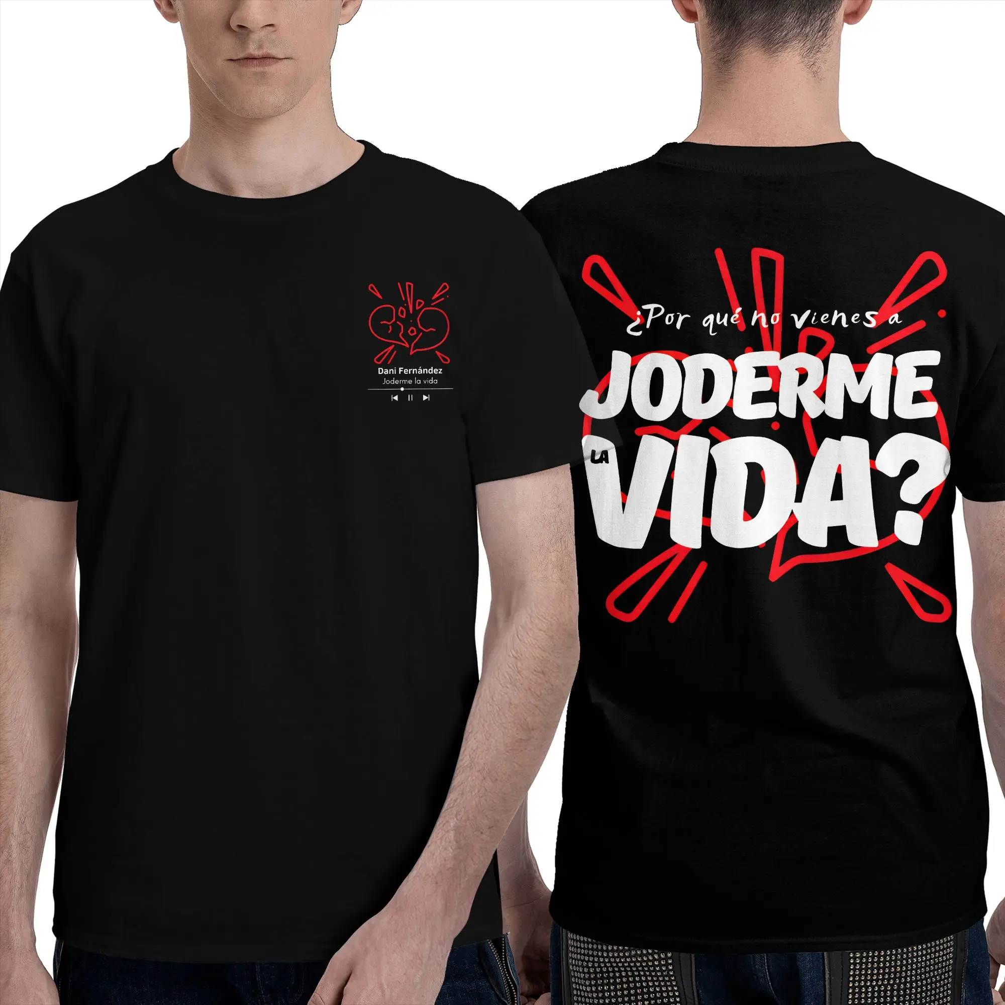 Dani Fernandez spanish  Graphic T Shirts Men Women  100% Cotton  Tee Shirt Clothing
