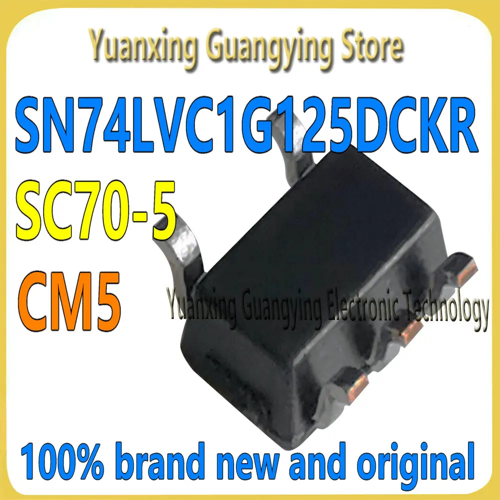 (10 قطع) علامات SN74LVC1G125DCKR: CM5 CMF CMR CM * SC70-5 شريحة عازلة IC 100% جديدة تمامًا #2