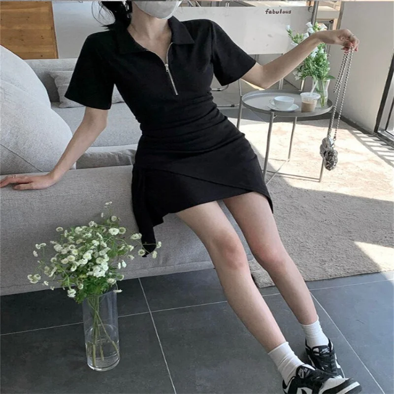 رغبة نقية ضيقة الورك المعانقة الصيف المرأة الجديدة تصميم غير منتظم الخصر cinching والتخسيس اللباس