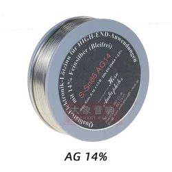 New German AG High-End Audio Fever Grade Silver Tin Wire With Silver Content Of 10% And 14% Solder Sound Balance