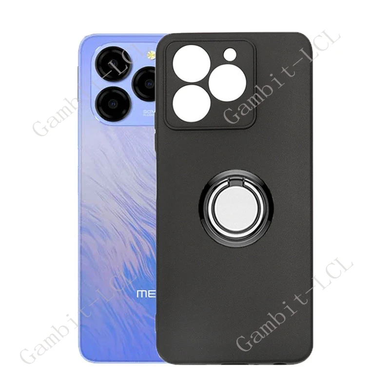 Meizu 注 21 6.74 "Note21 MeizuNote21 2024 バックリングホルダーブラケット電話ケースソフトオリジナル耐衝撃カバー