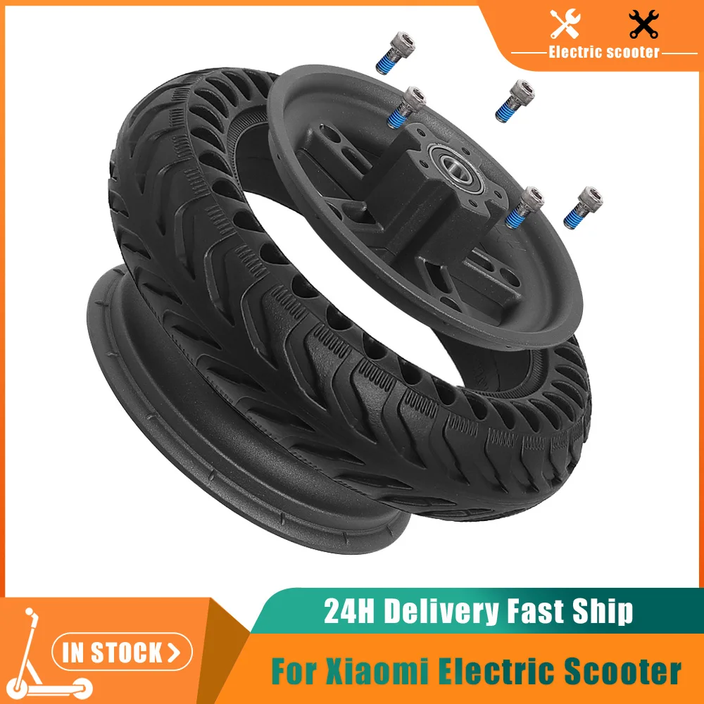 

Rear Wheel Hub For Xiaomi M365 1S Pro Pro2 MI3 Electric Scooter Accessories 8.5 Inch Split Nonpneumatic Solid Tire Hub Parts