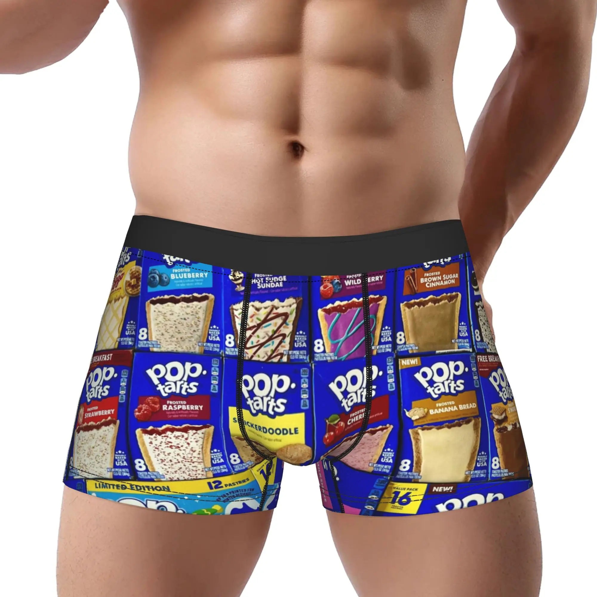 

Мужские трусы-боксеры Pop Taets с принтом