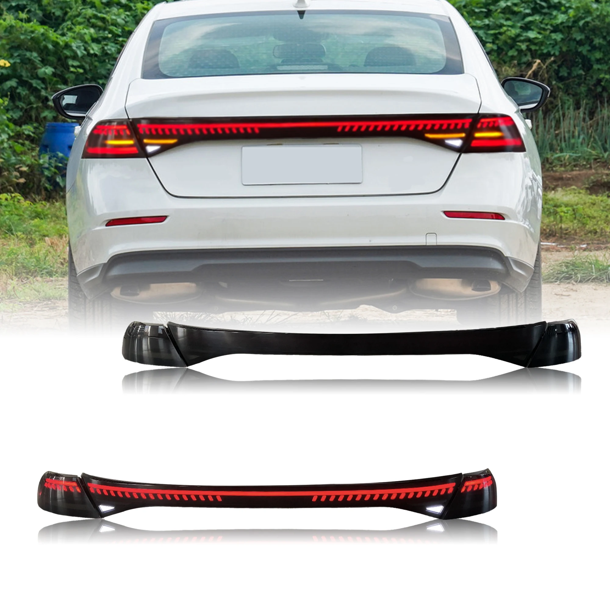 

Factory Car Accessories Rear Lights Plug and Play DRL Start up Animation 2023 2024 LED Taillights for Honda Accord