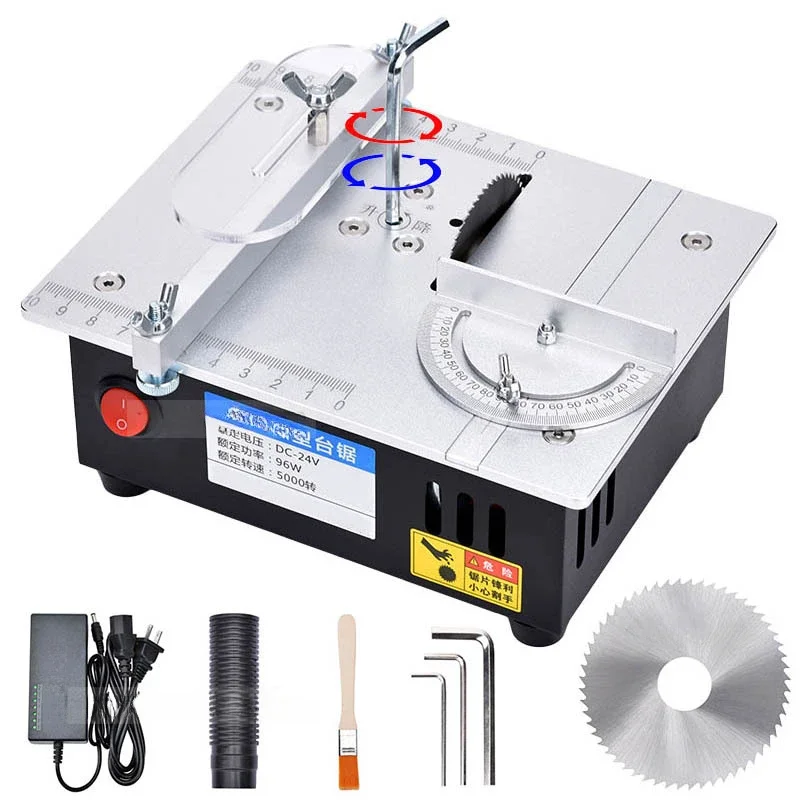 Suitable for small woodworking motor precision electric table saw cutting tool 775 motor 96W 63mm saw blade