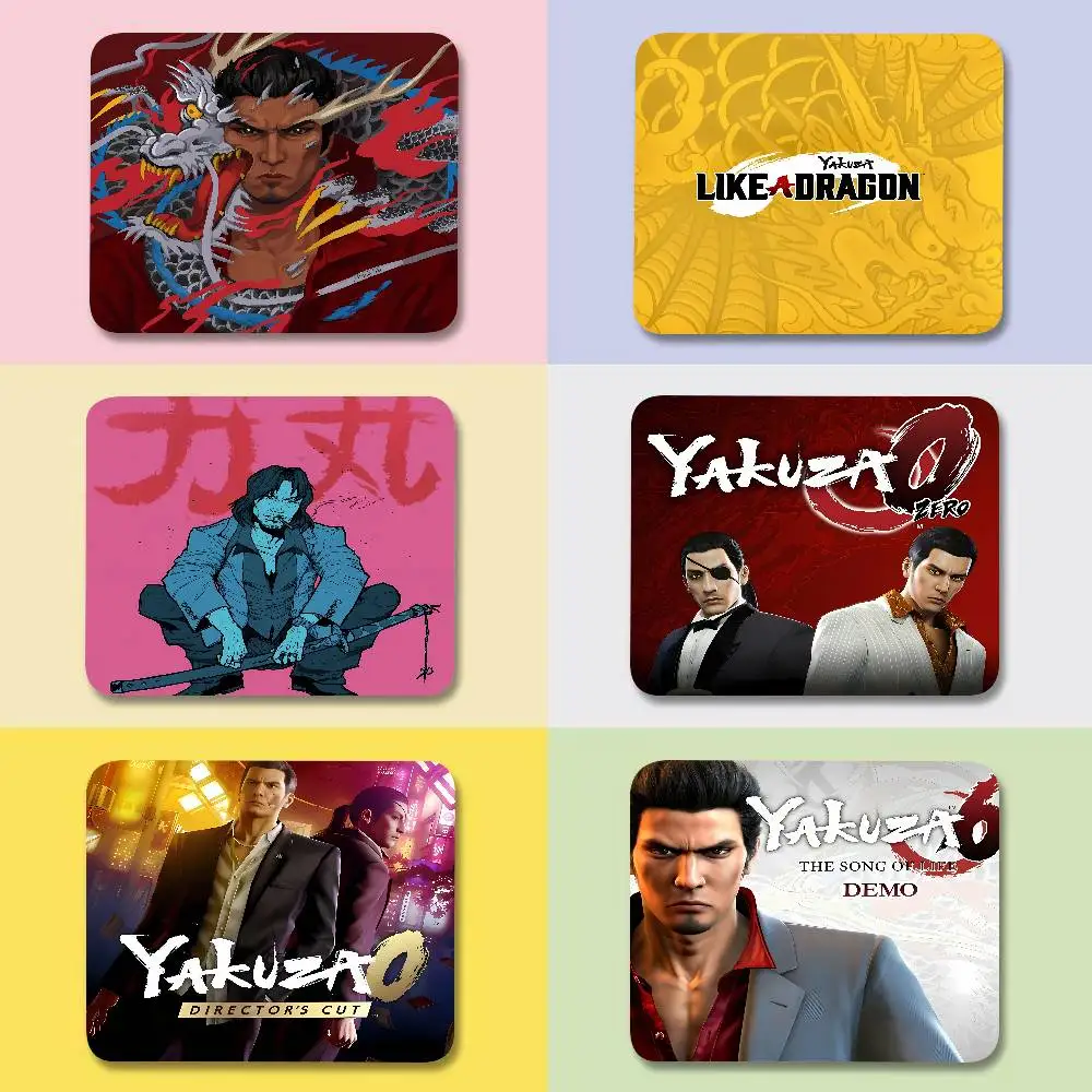 Mouse Pad Gaming Laptops Mousepad Gamer Carpet Keyboard Mat Desk Protector Anime Cartoon Mouse PadsYakuza PC