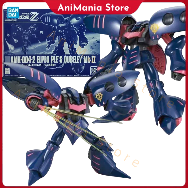 

Bandai Gundam Model Kit HG Elpeo Ple Qubeley MK2 Anime Figure Gunpla Building Kit Collectibles Action Figures Toys For Boys Gift
