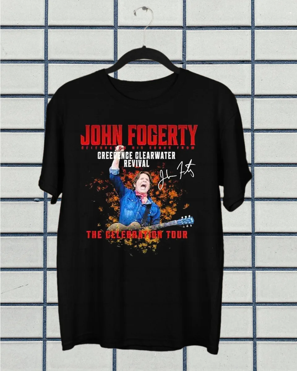 John Fogerty Creedence Clearwater Revival 2024 Tour S to 5XL T-shirt GC1951