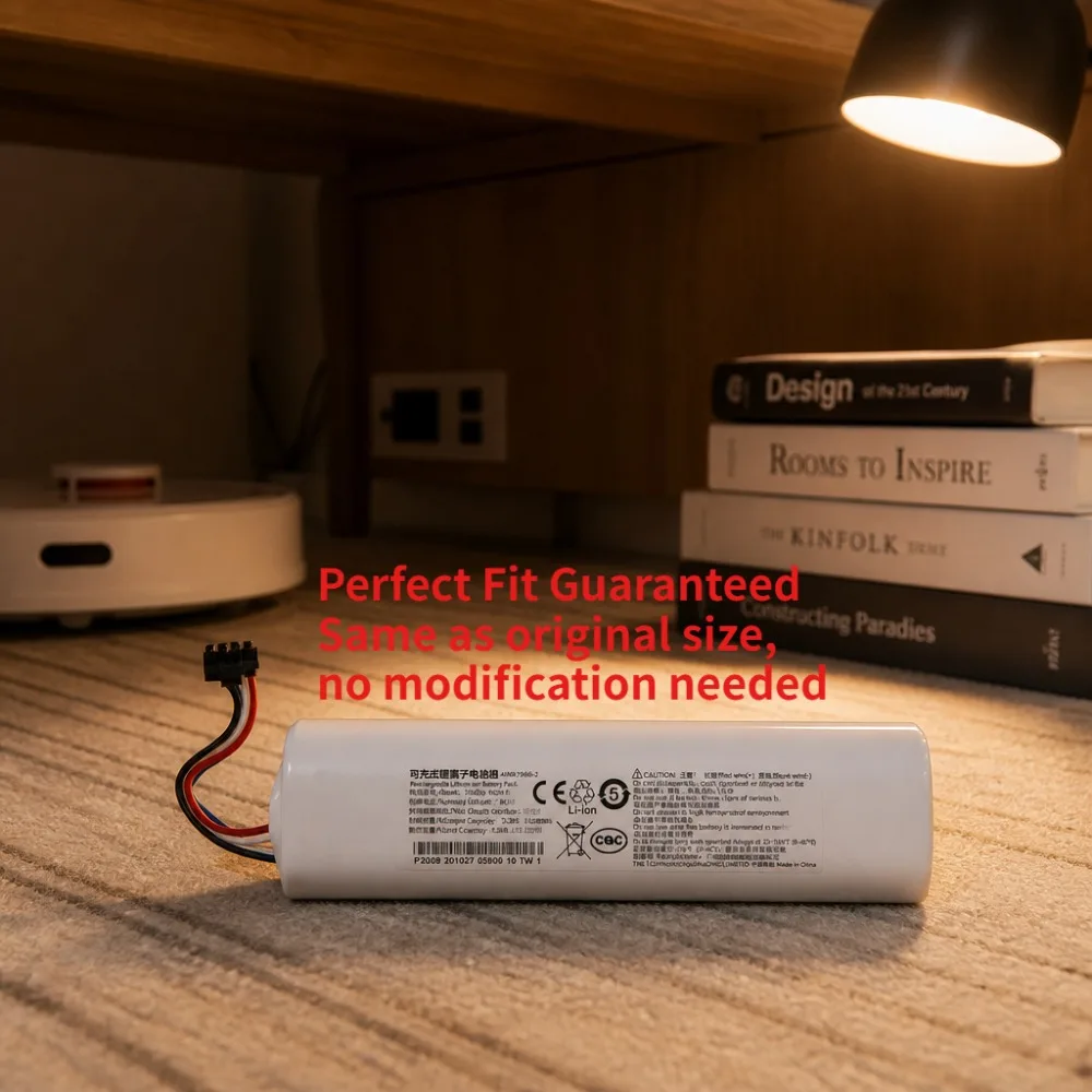 Replacement Battery for Xiaomi 2C/2 Pro STYTJ03ZHM STYTJ04ZHM 2600mAh 2800mAh 3500mAh High Capacity Vacuum Parts