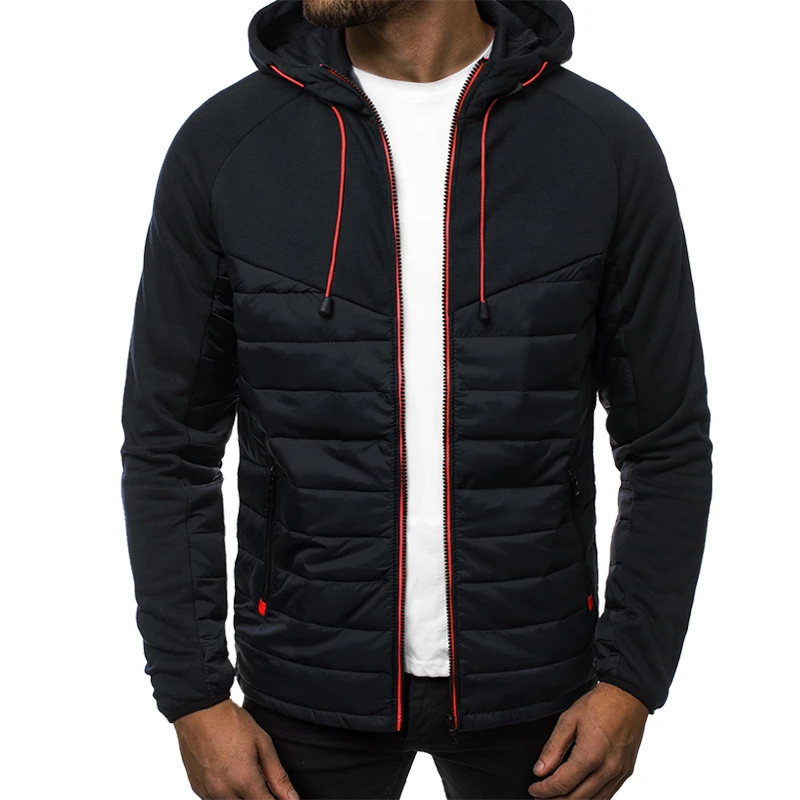 DIY Customize Your Logo Fashion Zipper Jacket Printed Sports Hoodie Comfortable High Quality Men's Casual Jacket