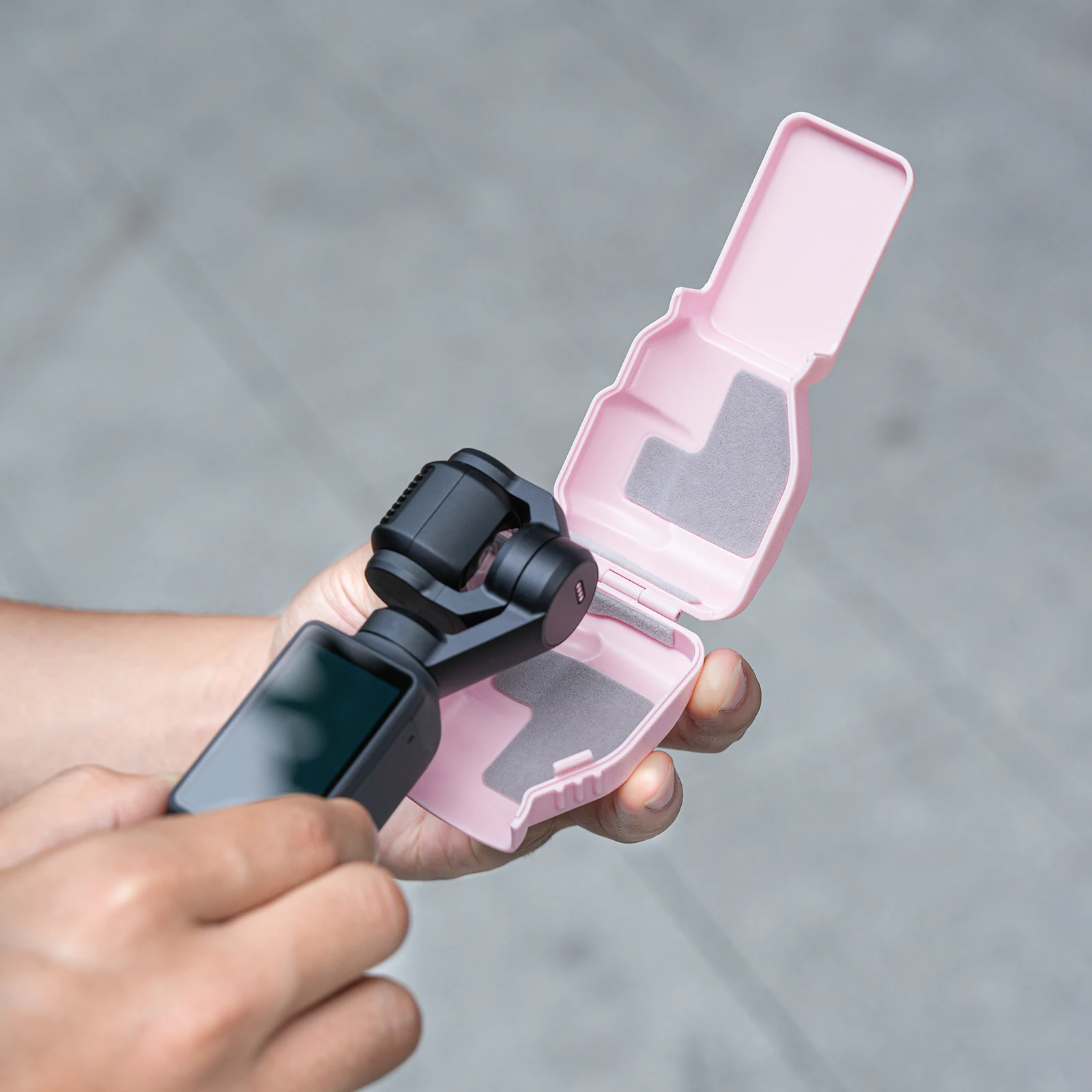 

2-in-1 Lens & Screen Protective Cover for DJI Osmo Pocket 4 Anti-Scratch Dustproof Gimbal Guard Integrated Protector Cap