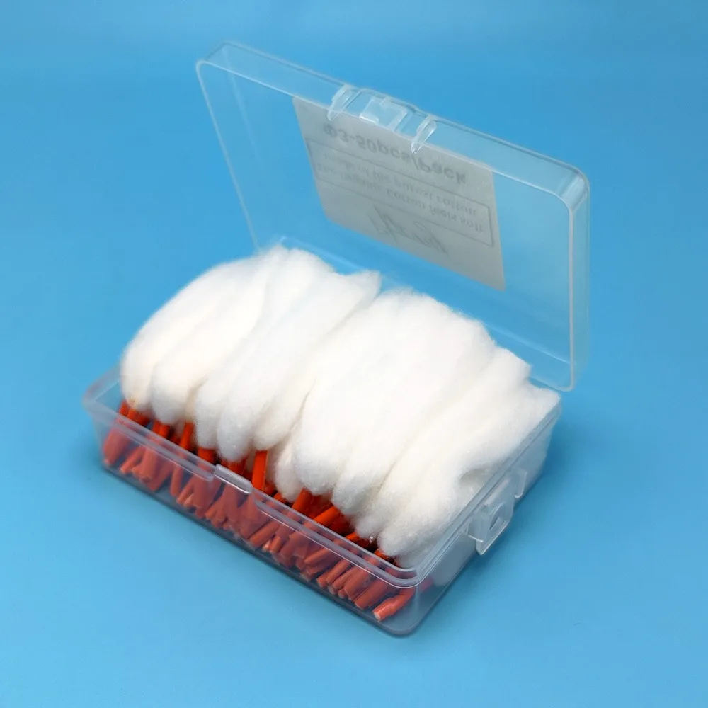 ผ้าฝ้ายออร์แกนิค D3.0mm พรีเมี่ยม, 500/250/100/50ชิ้น