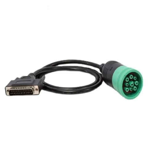 OBD2 Грузовой диагностический кабель J1939 OBD 9-контактный к 16-контактному разъему для Cummins Deutsch 9-контактный 6-контактный грузовик-кабель для подключения DB 25Pin
