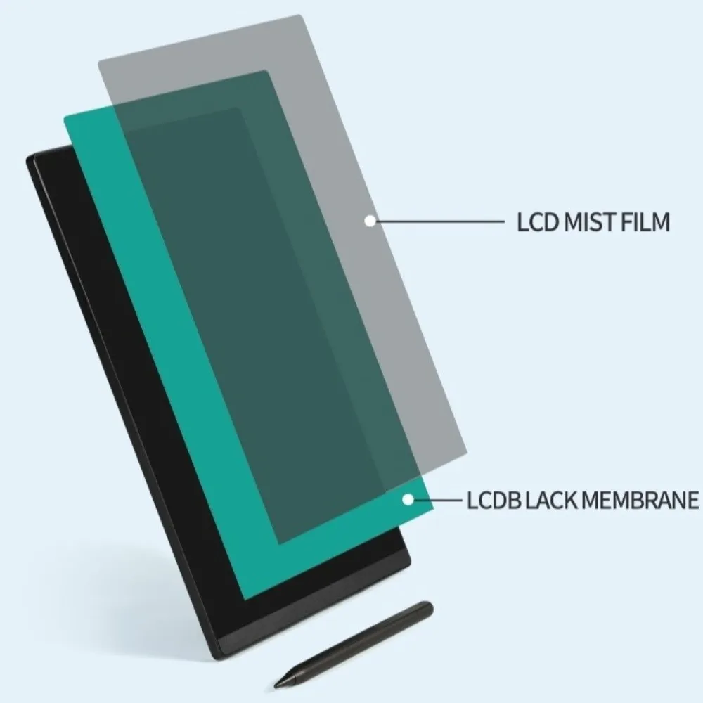 Full Screen LCD Writing Tablet Lightweight Pocket Design Digital Notepad Superfine Handwriting Magnetic Sketch Pad Study