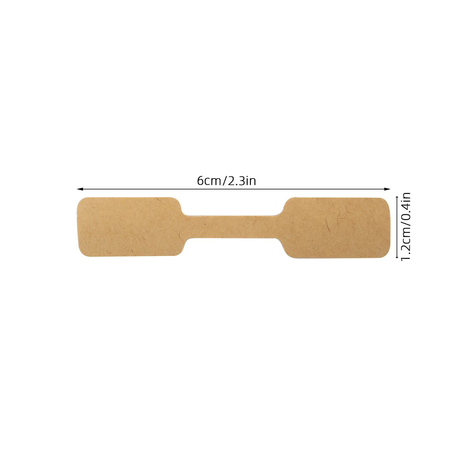 2 Rolls Earring Pricing Labels Jewellery Jewelry Blank Tags Khaki Bracelet Price Stickers