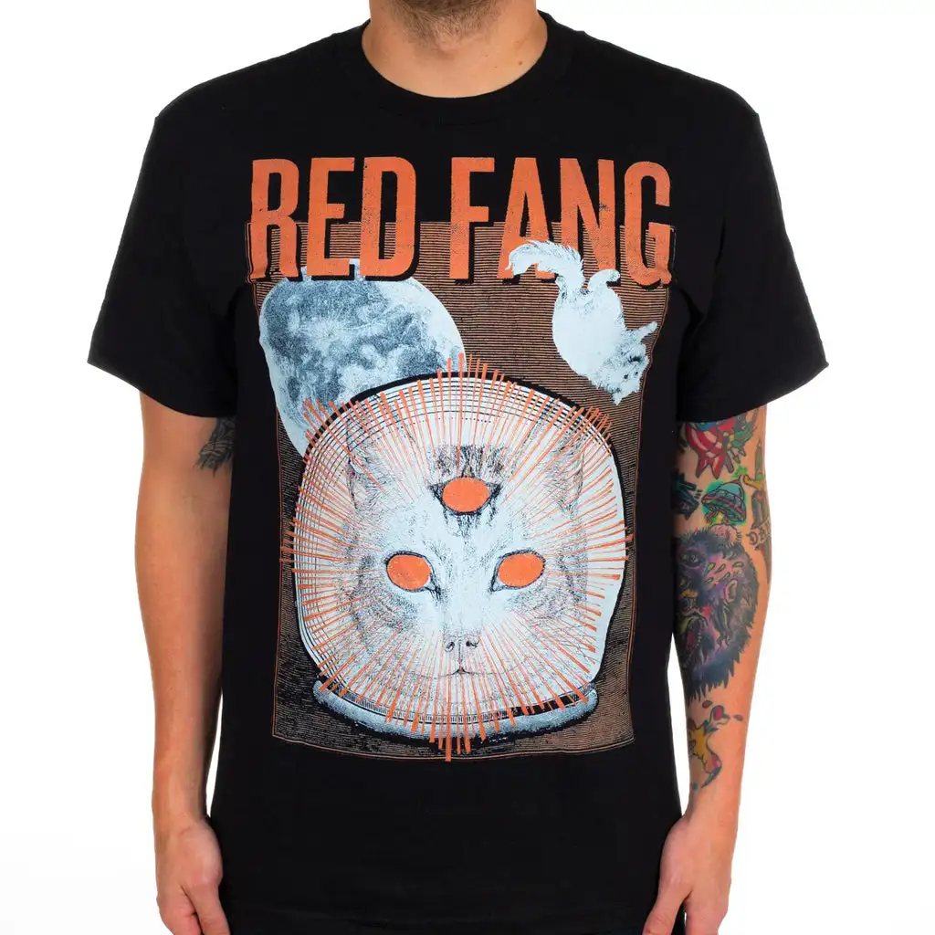 Pop Red Fang Band Graphic Cotton T-shirt Unisex Summer Short Sleeve Fashion Brand Tee Luxury Casual Vintage Tees