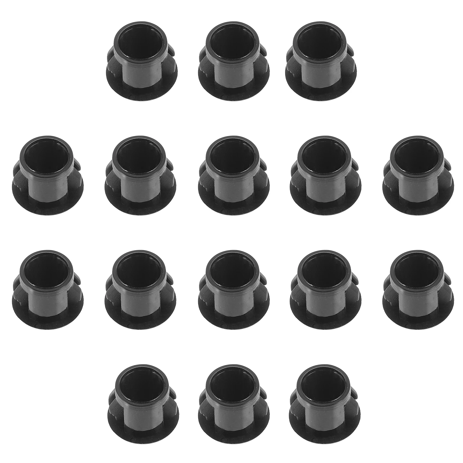 

50 Pcs Plug Furniture Hole Cover Round Plugs Caps Decorative Repairs White Cabinet Office