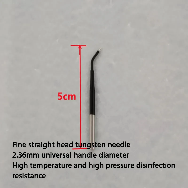 Mikro drobna nieprzywierająca igła z wolframem do upiększania, głowica, nóż do warg, elektroknife, elektrokoagulat, elektrokoagulat