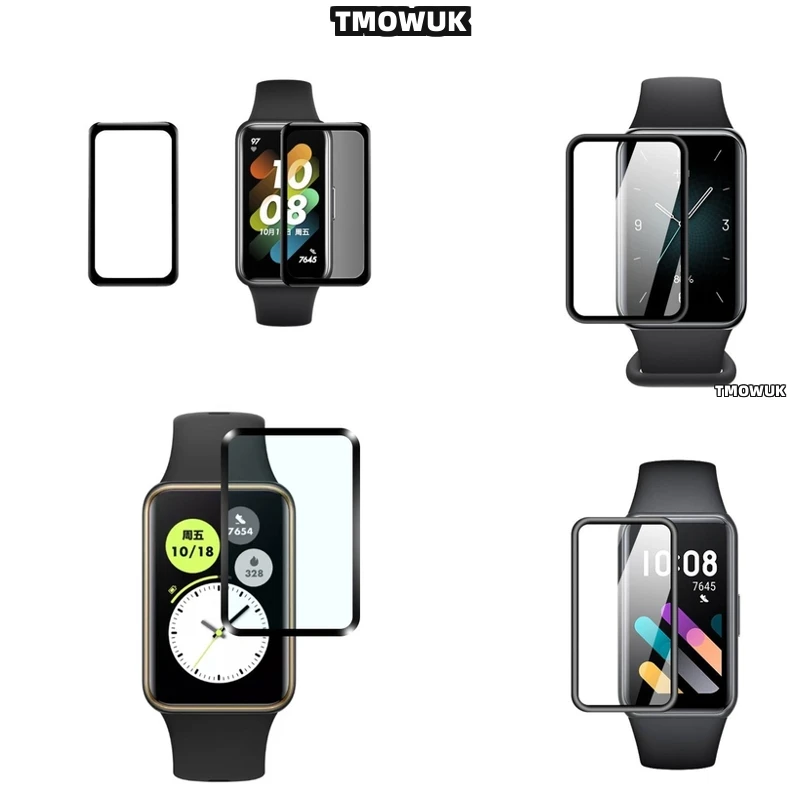

Anti-Scratch 3D Soft PMMA Film, Full Cover Curved Screen Protector For Huawei Honor Band 6 7 9 10