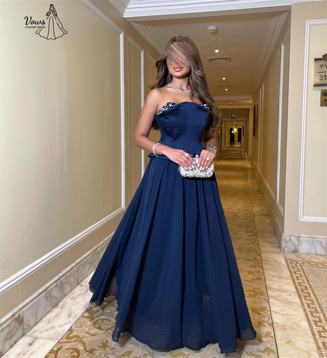 ชุดราตรีออกงานแบบเปิดไหล่ทรงบอลกาวน์ ไลน์เอ สีดำ สำหรับผู้หญิง สง่างาม เหมาะสำหรับงานแต่งงาน งานเลี้ยงตอนเย็น ปี 2025 รับตัดตามสั่ง