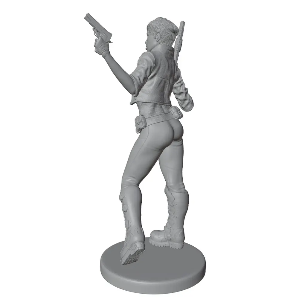 Figura de resina 1/24 sin pintar paracoleccionismo y rol - imagen 2