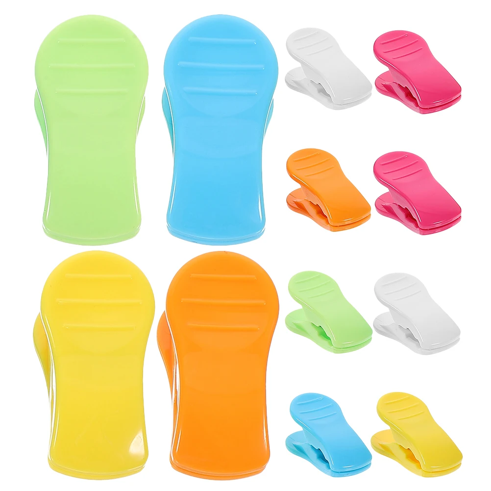 

12pcs Clothespins Plastic Clips Beach Chairs Towel Pegs Windproof Secure Sealer Home Kitchen Pool Lounger