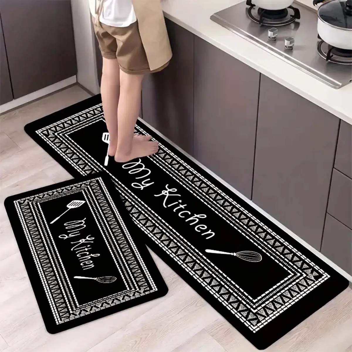 

Absorbent Non-Slip Floor Mats, Modern Diatom Mud Mat, Kitchen Carpet, Bathroom Entrance Rug, Home Decoration