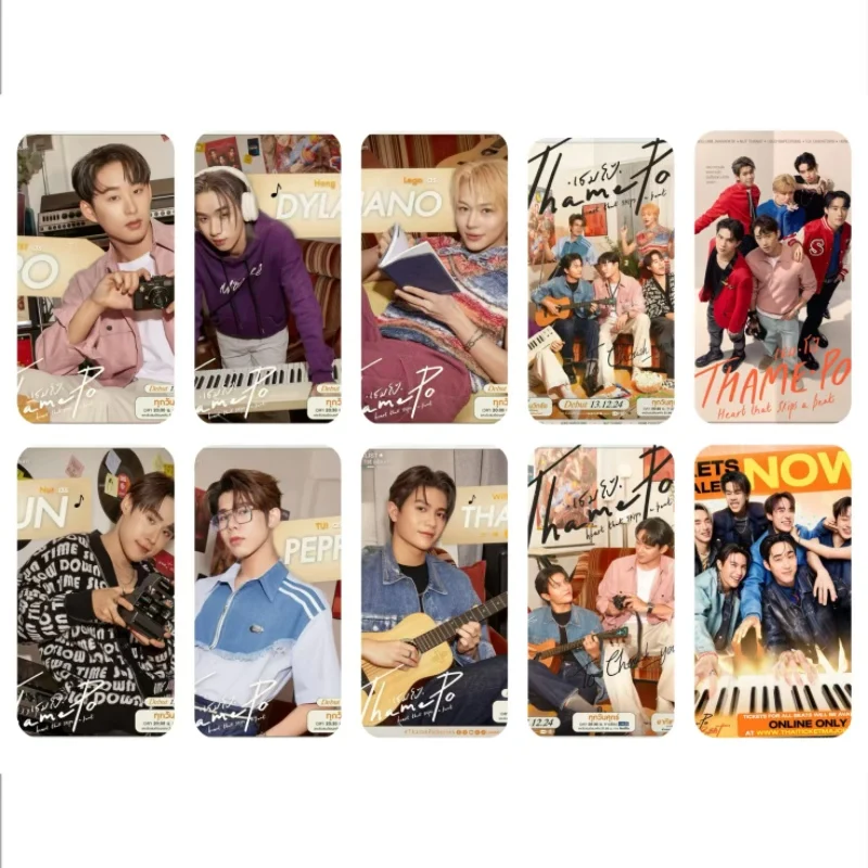 

10PC/SET LYKN Williamest Card Stickers Thai TV Thame Po Heart That Skips A Beat Drama Stills Bus Phone Notebook DIY Sticker