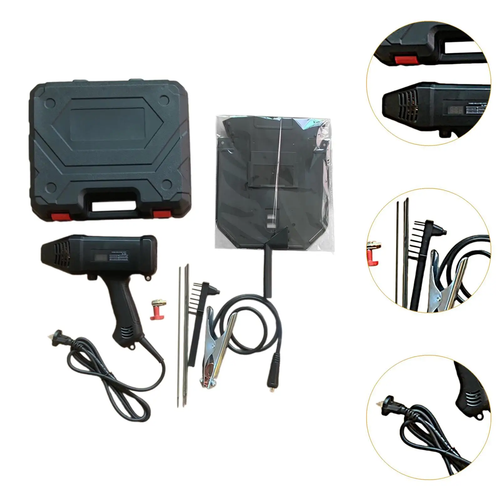 แบบพกพาเครื่องเชื่อมแบบแท่งเครื่องเชื่อม 110V ขนาดกะทัดรัดน้ําหนักเบา Igbt อินเวอร์เตอร์ดิจิตอลจอแสดงผลมือถือเครื่องเชื่อม
