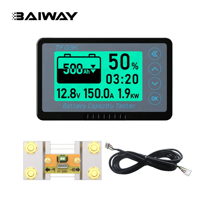 

baiway TF03K 8-120V 500A lead acid battery level indicator battery capacity tester battery