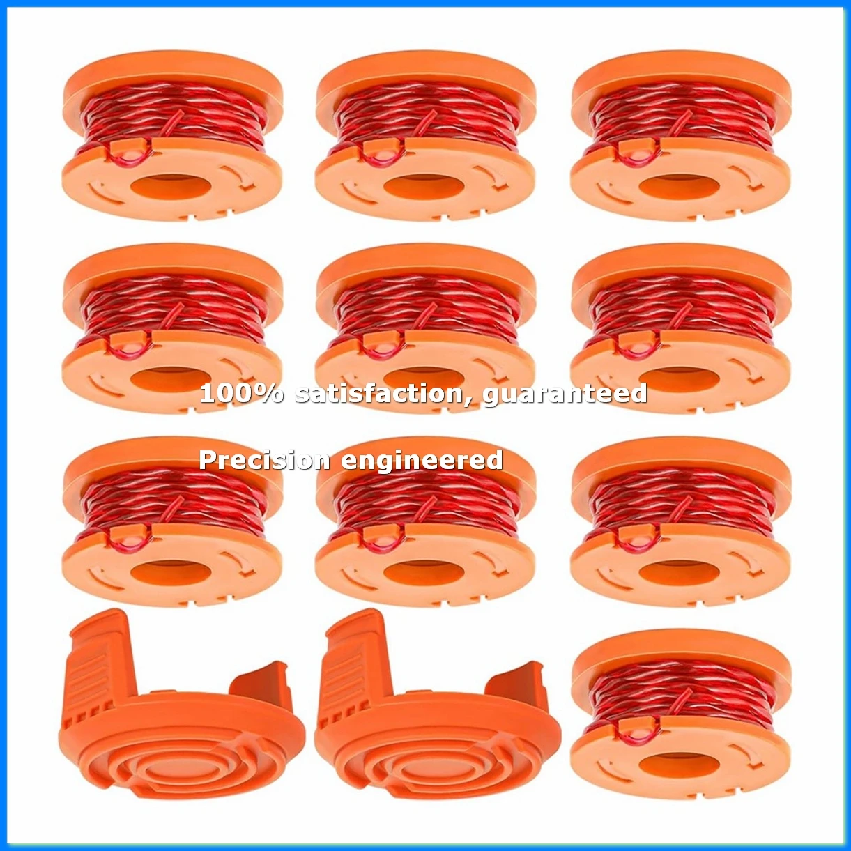 2PackX(Trimmer Spool Line for ,12 Pack WA0010 Edger Spools Replacement for , Trimmer Line Refills 0.065 Inch for )