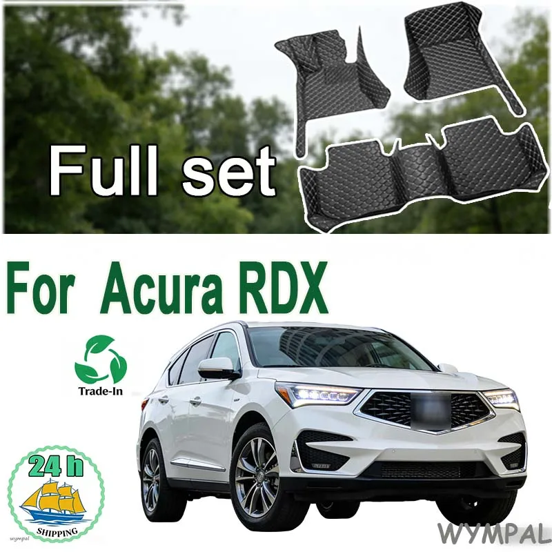 

LUXURY Car Floor Mats For Acura RDX 2018 2017 2016 2015 2014 2013 2012 2011 2010 Auto Interior Accessories