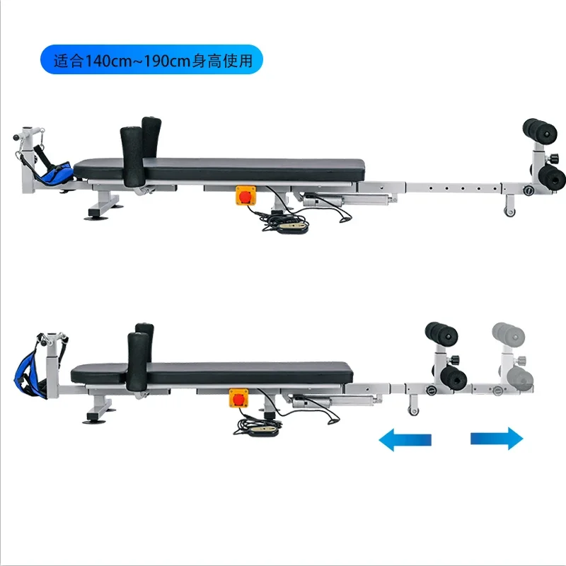 Cervical traction device, household neck traction chair, lumbar disc herniation treatment device, traction bed, electric