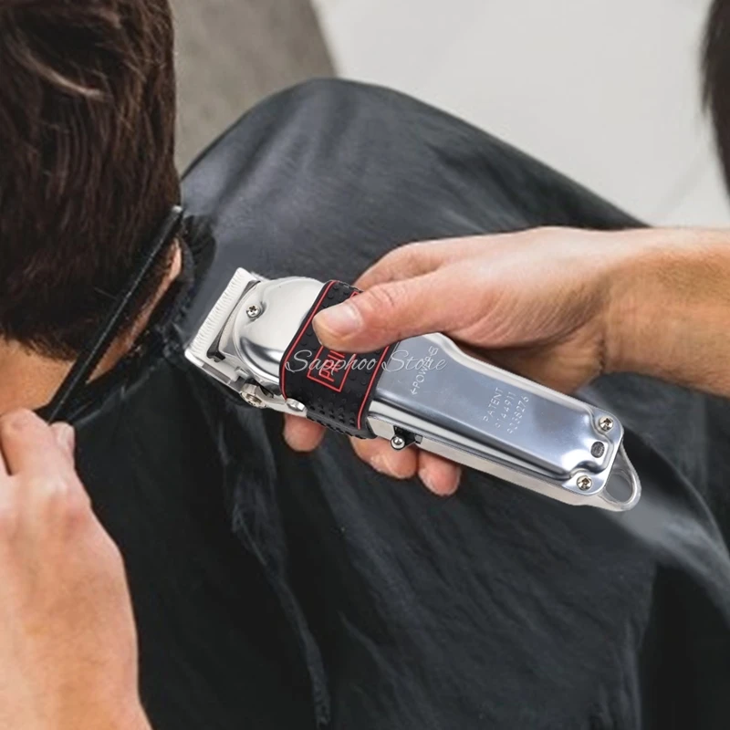 المهنية الحلاق القابضون 5 قطعة/المجموعة عدم الانزلاق المقص العصابات الحلاقين كم ل مقص الشعر الحلاق الشعر المتقلب وقبضة ماكينة حلاقة