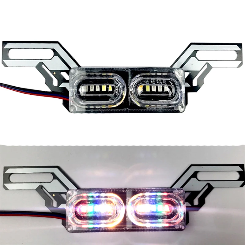 LED Motorcycle Tail Light High Brightness Driving Brake Light Colorful Warning Lamp Modified Accessories image 3