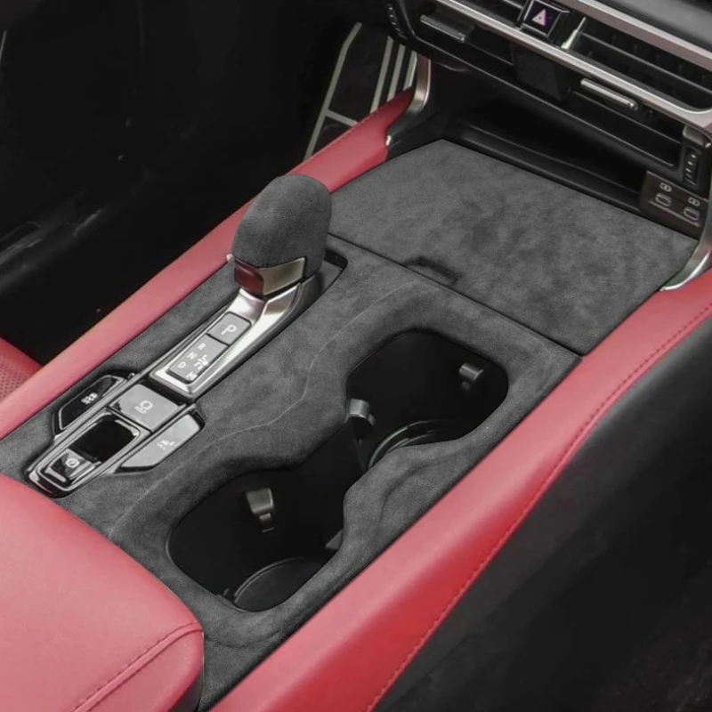 Central Control Gear Panel Flip Fur Armrest Box For Lexus RX350h 2023-2025 RX Gear Change Decoration Accesorios Para Auto Tools
