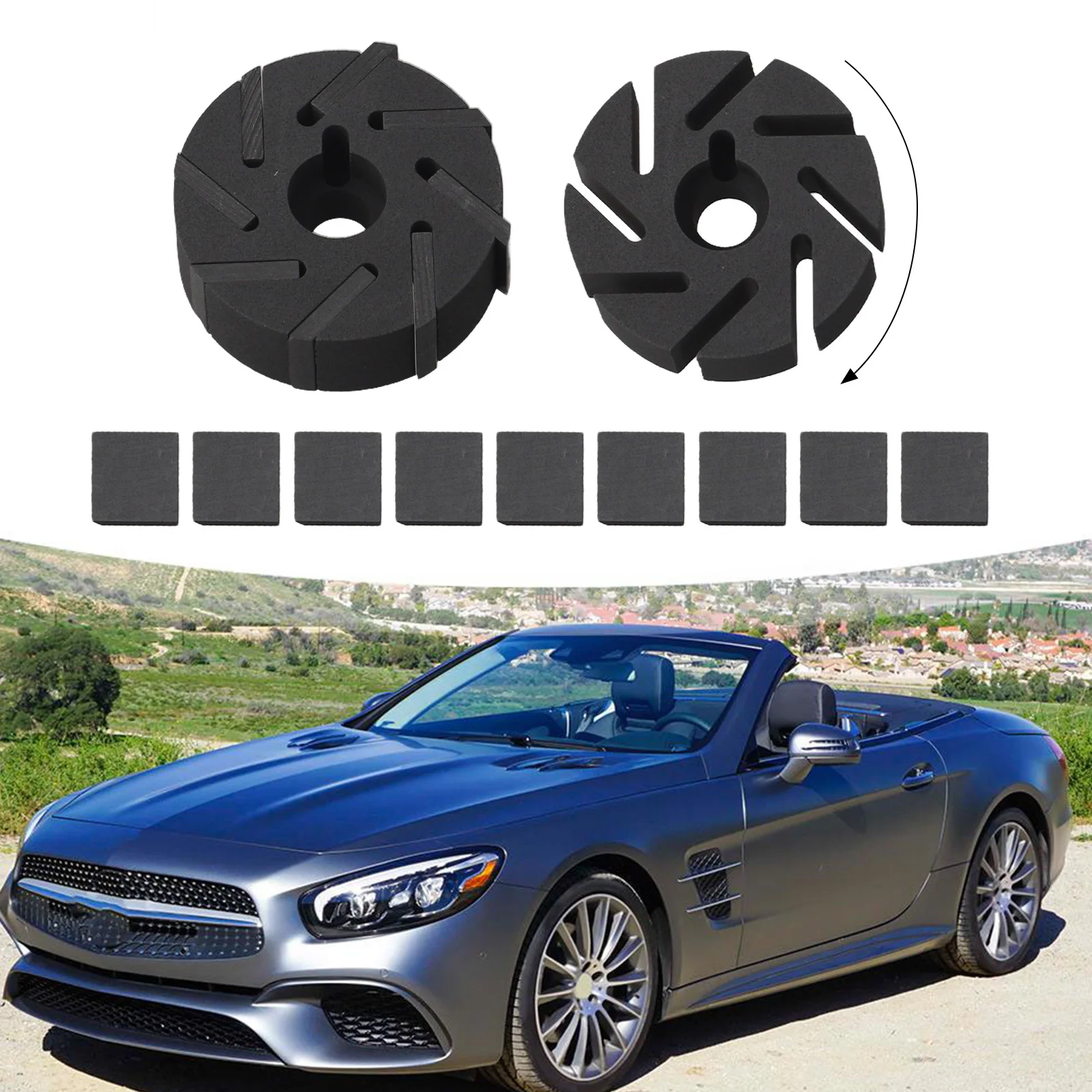 

PSE Central Locking Vacuum Pump Motor Impeller For Mercedes For Benz SL S CL For R230 W220 C215 Petrol Convertible