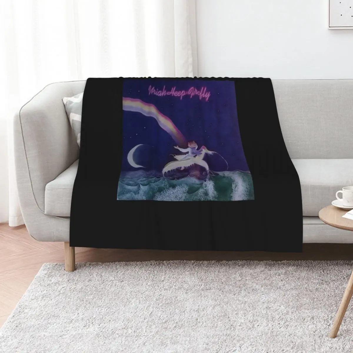 

Uriah Heep - Firefly Classic T-Shirt Throw Blanket Blankets Sofas Of Decoration warm for winter Nap Warm Blankets