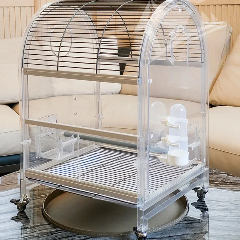 Large Parrots Cages Cage Hamster Bird House Birds Outdoor Hut Nest Breeding Canaries Pet Parrot Jaulas Para Pajaros Transfer Bag