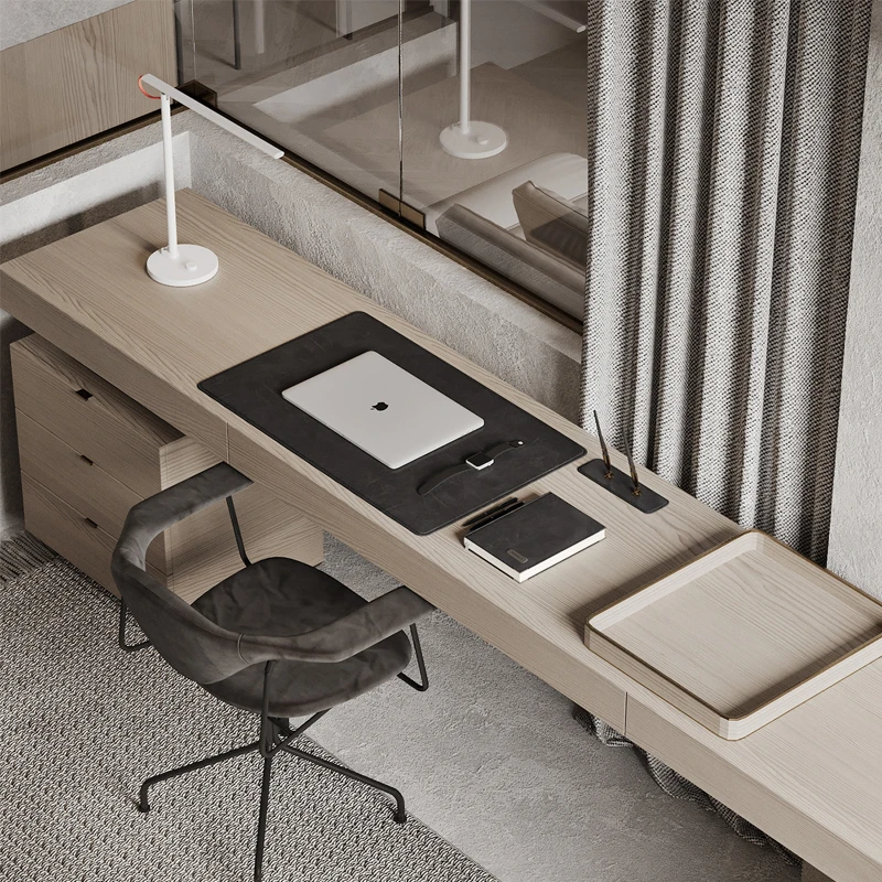 Italian luxury desk home desk modern minimalist office Nordic computer desk