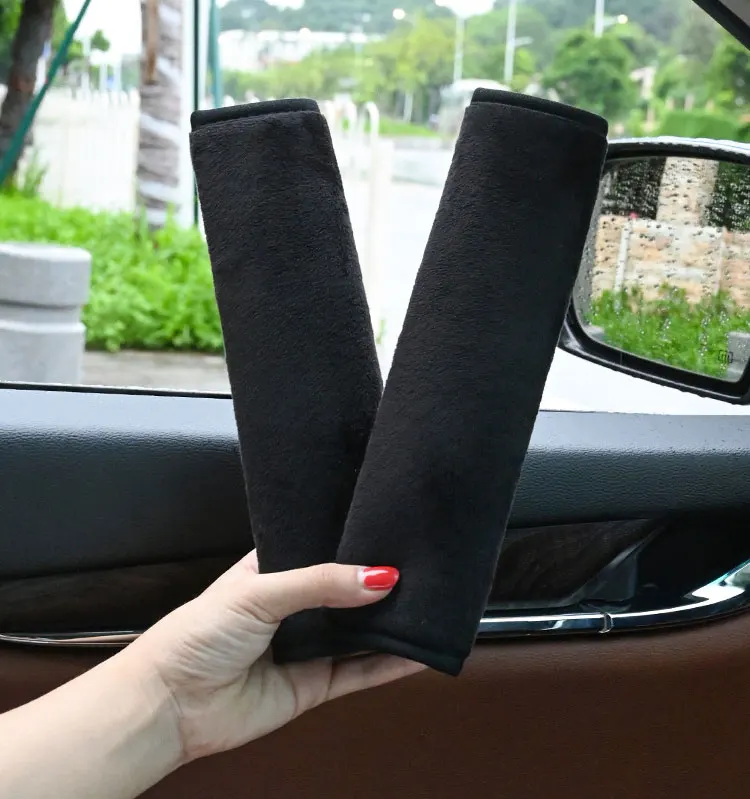 Imbottitura Cinture Auto Universale Imbottiture Per Cinture Di Sicurezza Auto - 2 Pezzi In Pelle PU, Traspiranti, Universali Per Adulti E Bambini Cuscino Per Cintura Auto Universale