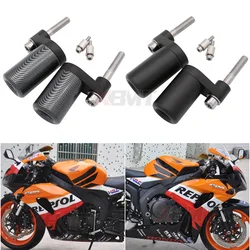 Motorcycle Black/Carbon No Cut Frame Sliders Crash Falling Protection For Honda CBR 1000RR 1000 RR CBR1000RR 2006 2007