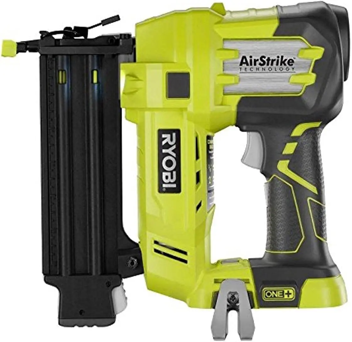 18 Volt 18 Gauge Cordless Brad Nailer Tool No Compressors Hoses or Pricey Gas Cartridges Required Nail Gun Staple Gun