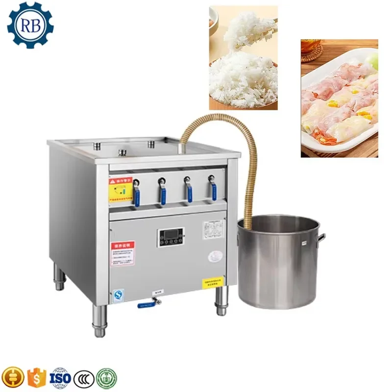 Commercial Electric Food Warmer Set Breakfast Use Pie Warmer Stainless Steel Steamed Bun Machine