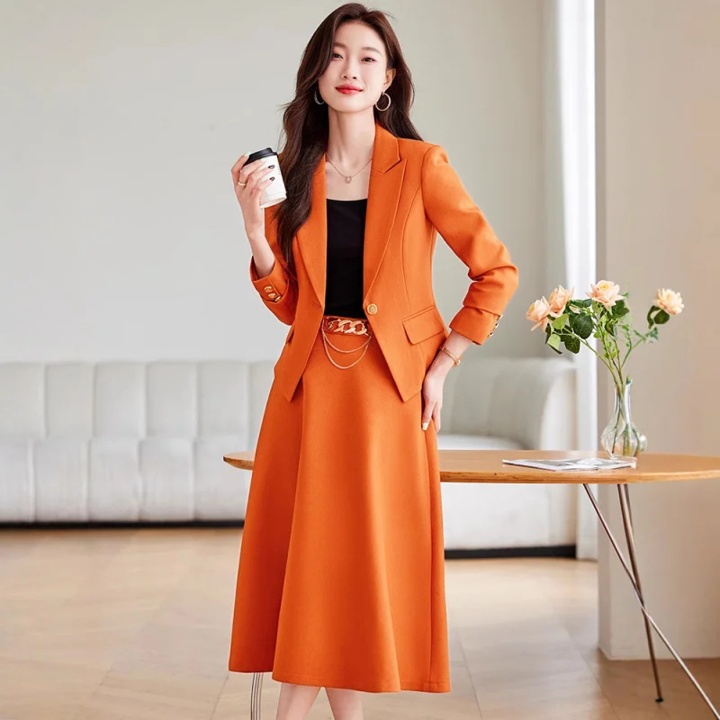 

Fashion Suit for Women High-End Korean Style Blazer2025New Spring Autumn Winter High-end Professional Casual Blazer Jacket
