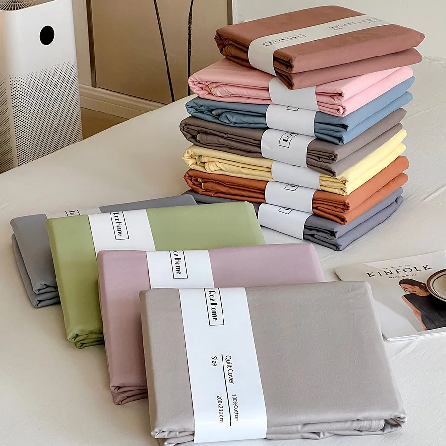 

Customizable new cotton washed 100 spring single product simple single sheet mattress quilt cover