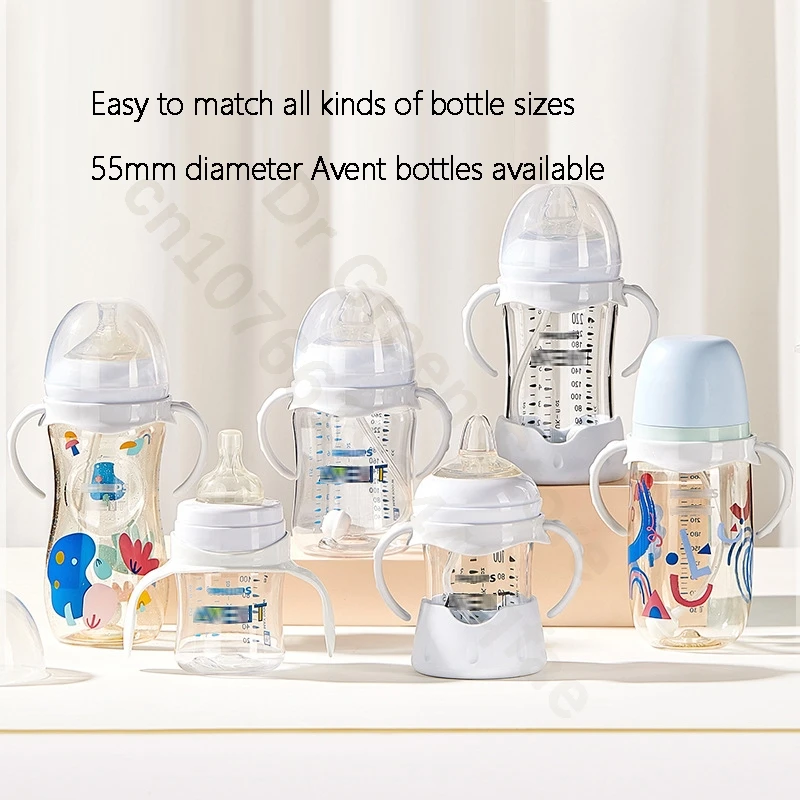 ANPEI Suitable for Avent  wide-bore bottle handle / teat / bottle base / screw teeth - dust cap /bottle accessories