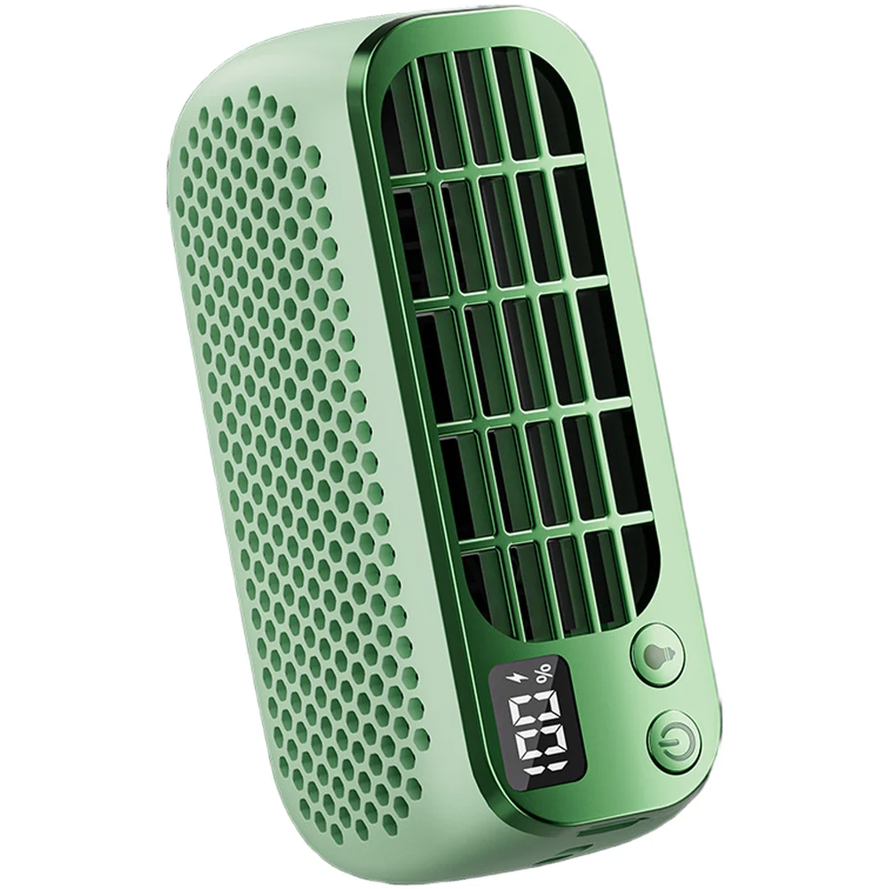 For MINI Handheld Fan USB Rechargeable with Night Light Feature Compact Size 11.4 x 5.6 x 4.5 cm for Pocket Bag Use