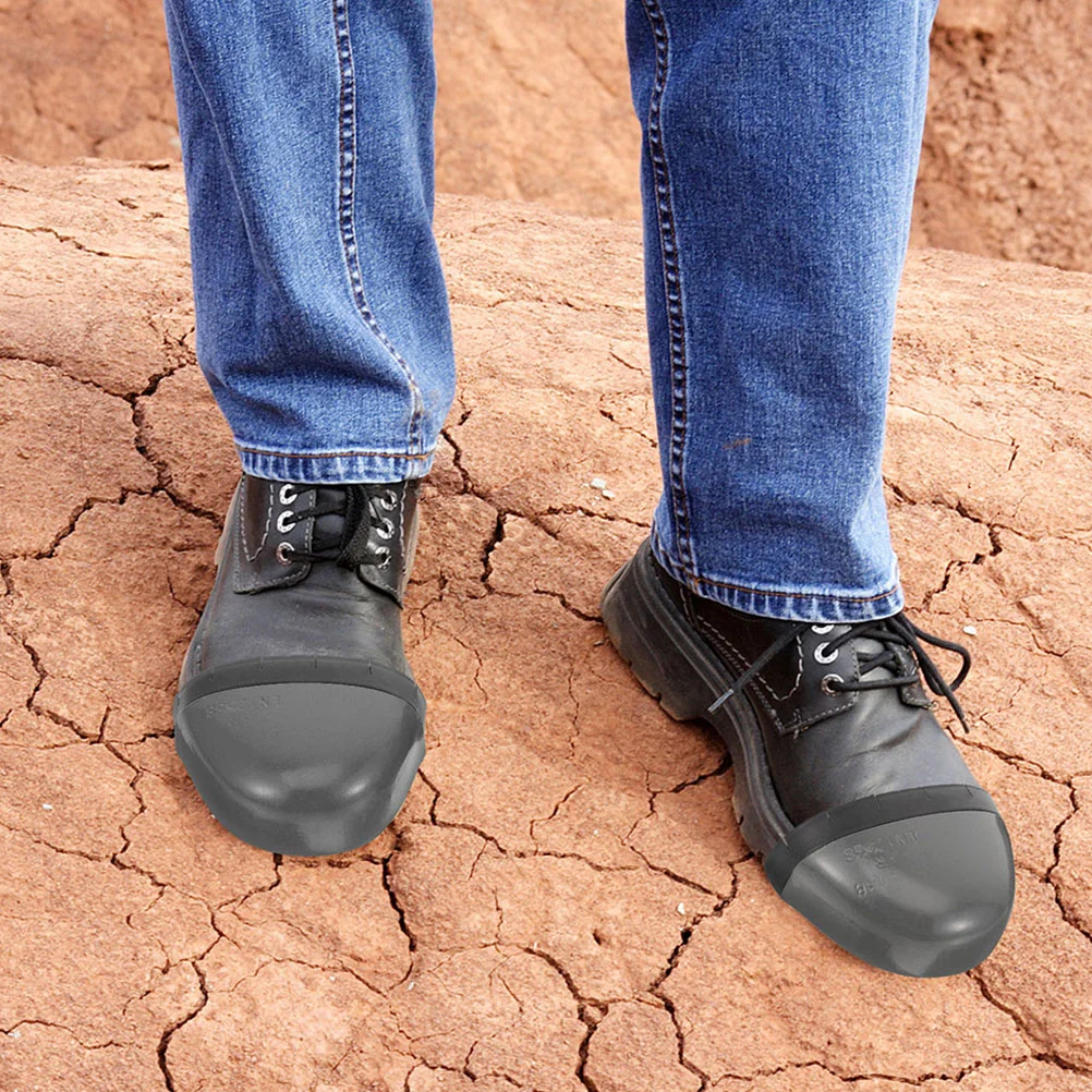 Labor Protection Toe Cap Shoe Guard Covers Steel for Work Shoes Men Safety Automatic Mask Inserts